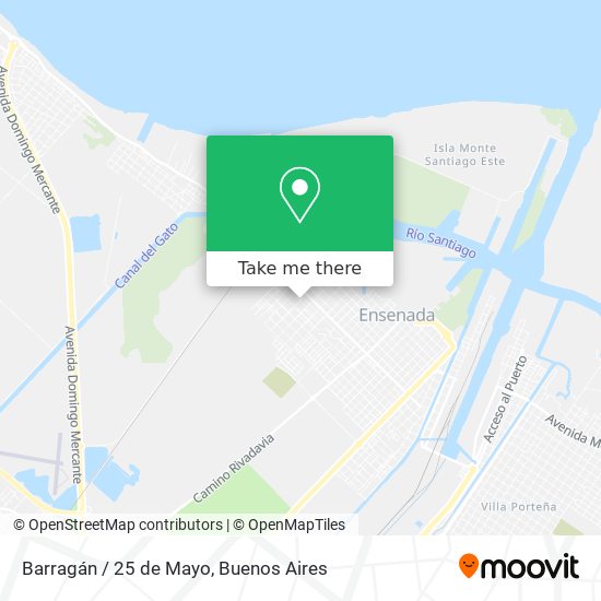 Mapa de Barragán / 25 de Mayo