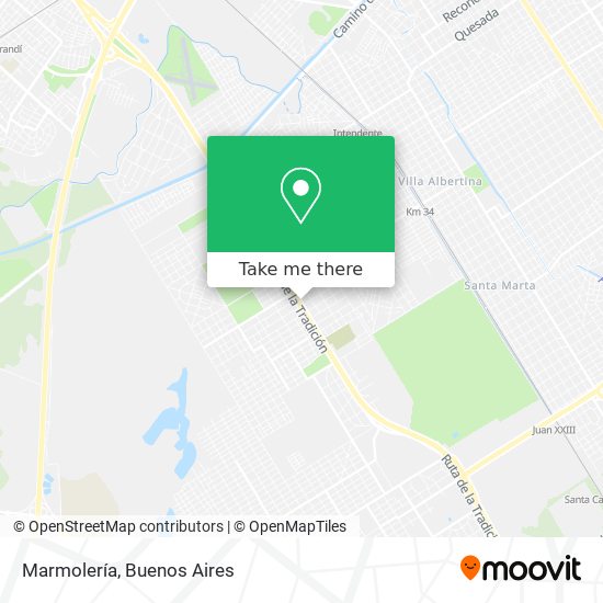 Mapa de Marmolería