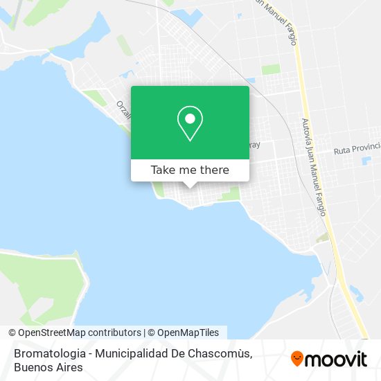 Bromatologia - Municipalidad De Chascomùs map