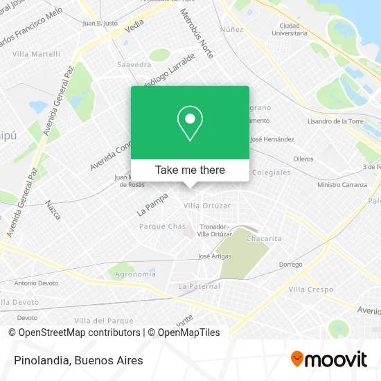 Pinolandia map