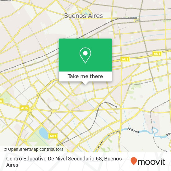 Mapa de Centro Educativo De Nivel Secundario 68