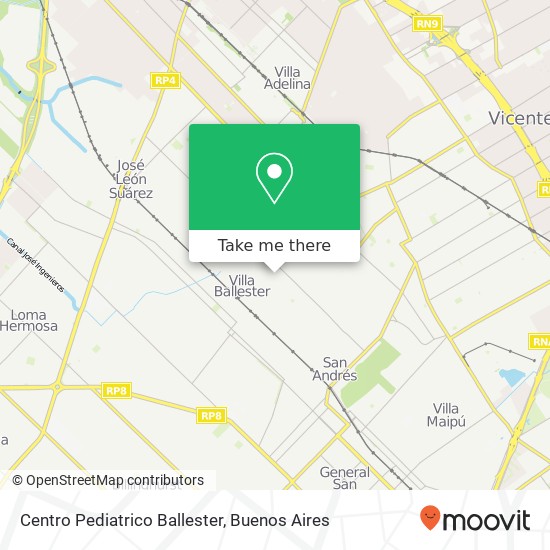 Centro Pediatrico Ballester map