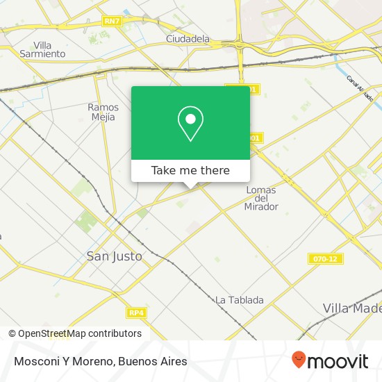 Mosconi Y Moreno map