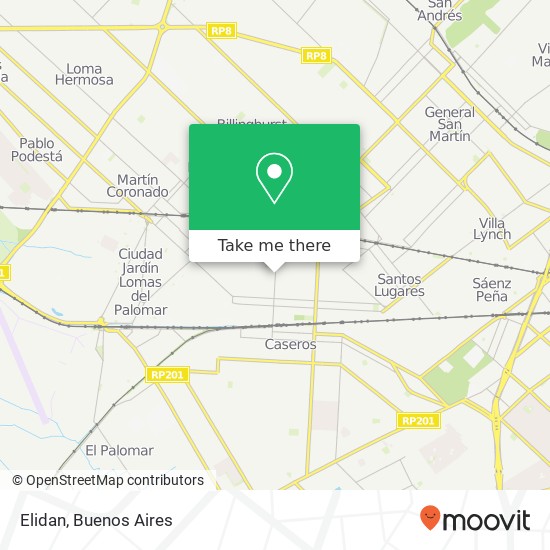 Elidan map