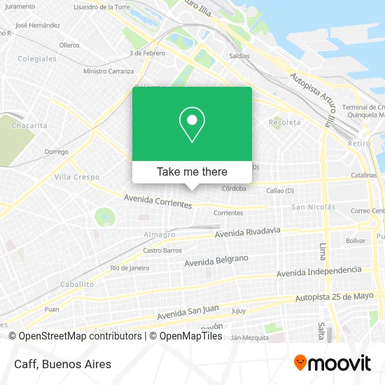 Caff map