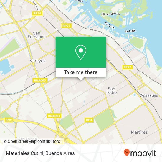 Materiales Cutini map