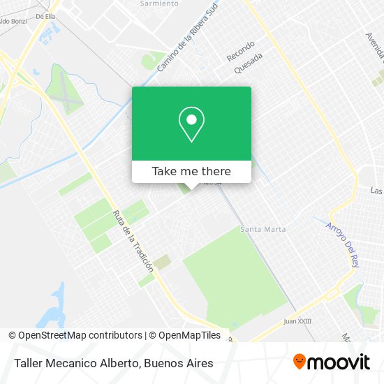 Taller Mecanico Alberto map