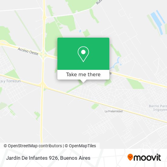 Mapa de Jardín De Infantes 926