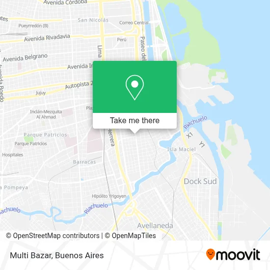 Multi Bazar map