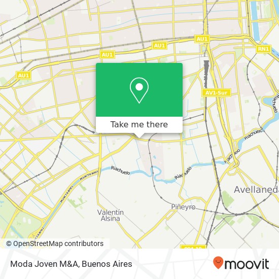 Moda Joven M&A map