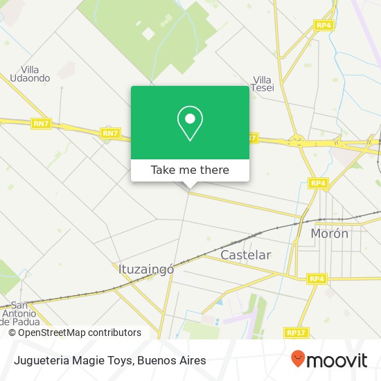 Mapa de Jugueteria Magie Toys