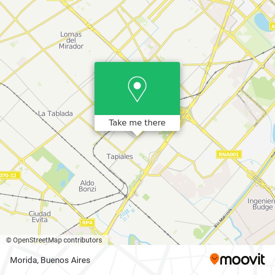 Morida map