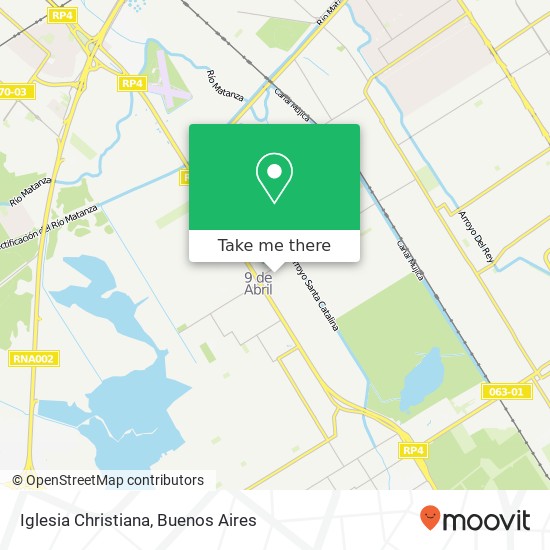 Iglesia Christiana map