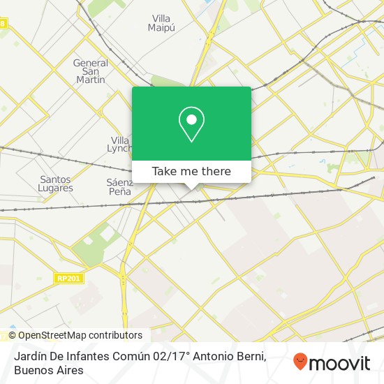 Mapa de Jardín De Infantes Común 02 / 17° Antonio Berni