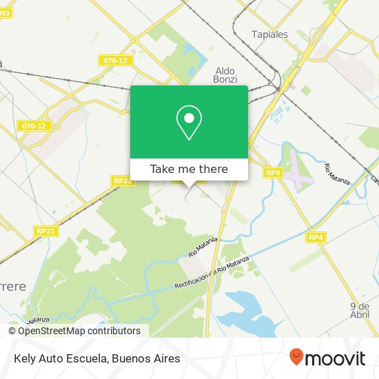 Kely Auto Escuela map