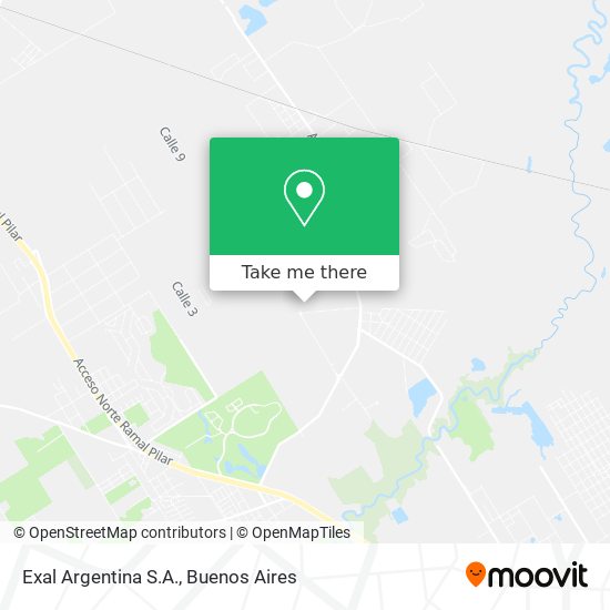 Exal Argentina S.A. map