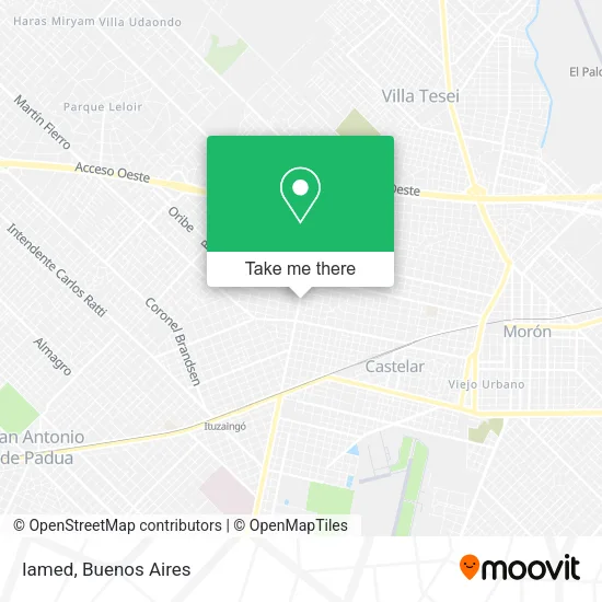 Mapa de Iamed