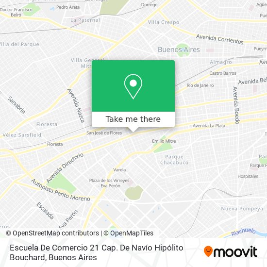 Escuela De Comercio 21 Cap. De Navío Hipólito Bouchard map