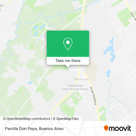 Mapa de Parrilla Don Pepe