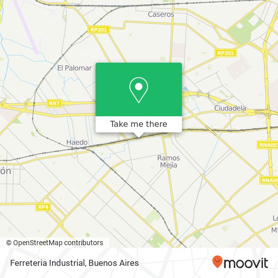 Ferreteria Industrial map