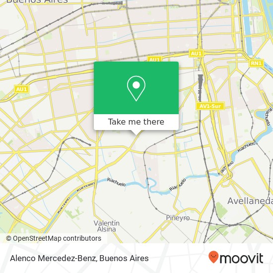 Alenco Mercedez-Benz map