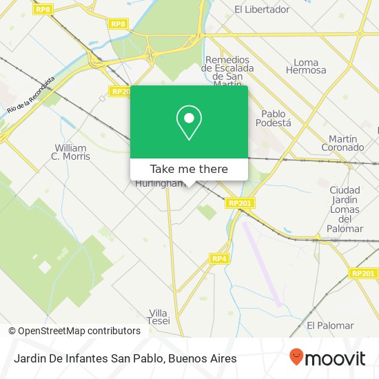 Jardin De Infantes San Pablo map