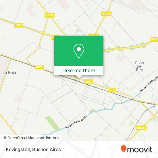 Mapa de Kevingston