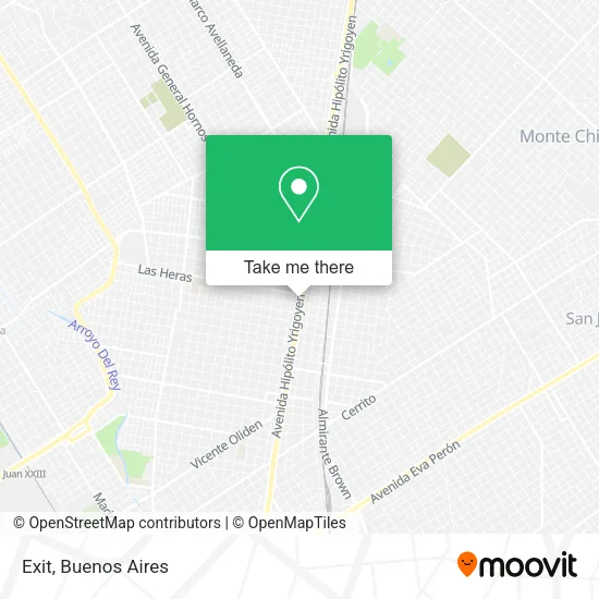 Exit map