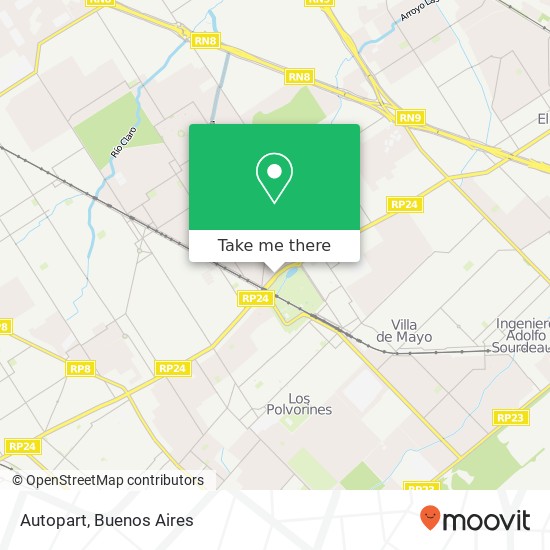 Autopart map