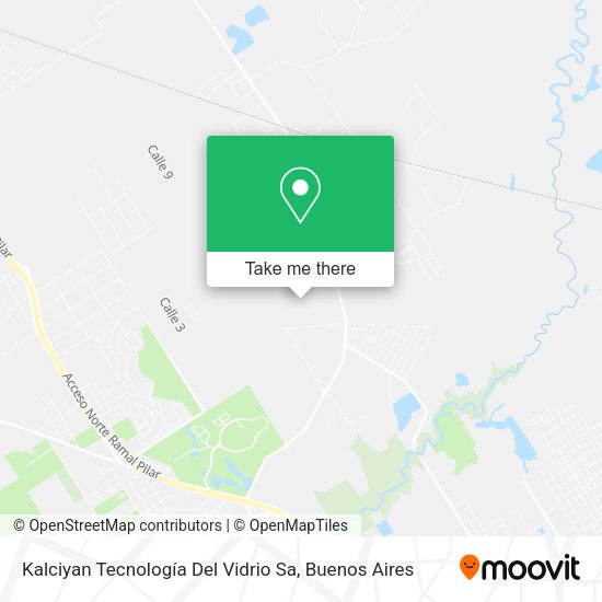Kalciyan Tecnología Del Vidrio Sa map