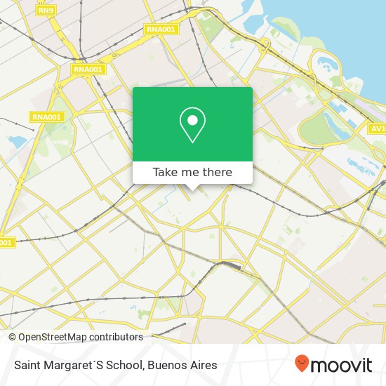 Saint Margaret´S School map