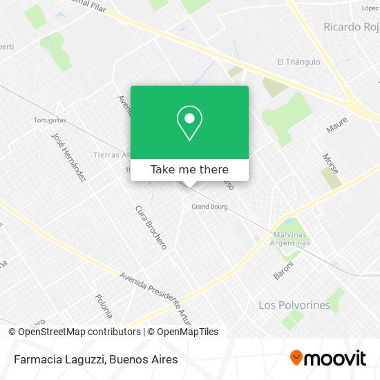 Farmacia Laguzzi map
