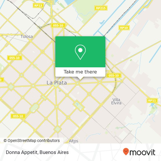 Donna Appetit map