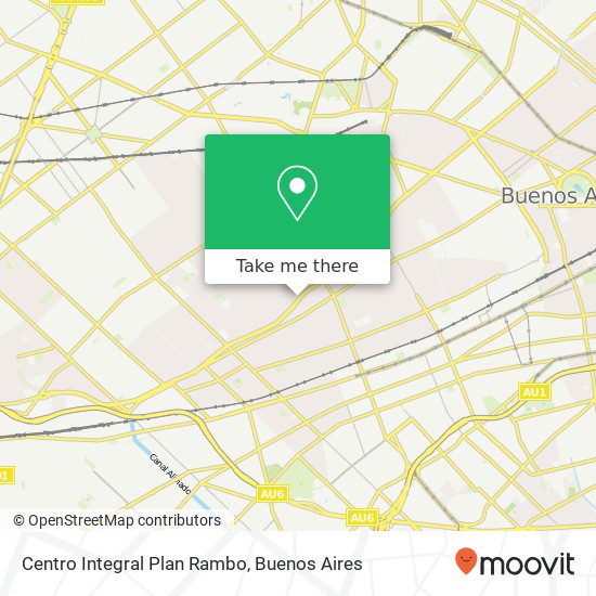 Centro Integral Plan Rambo map