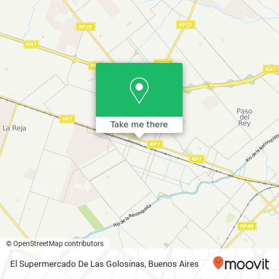 El Supermercado De Las Golosinas map