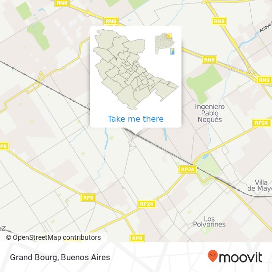 Mapa de Grand Bourg