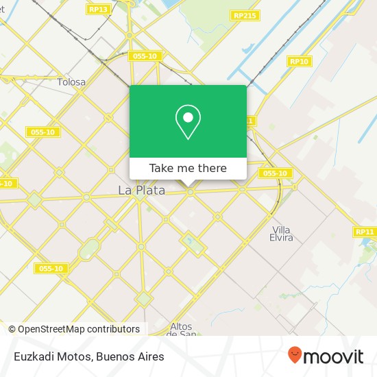 Euzkadi Motos map