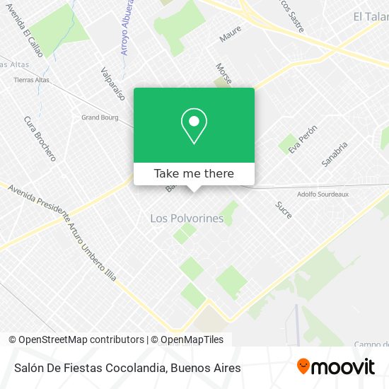 Salón De Fiestas Cocolandia map