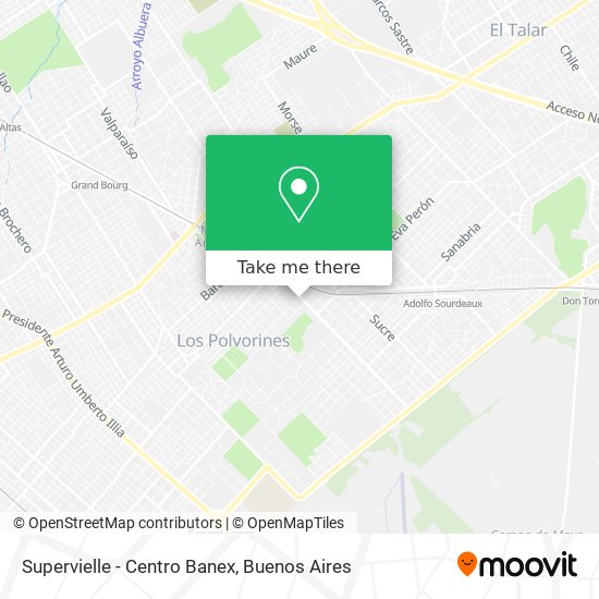 Supervielle - Centro Banex map