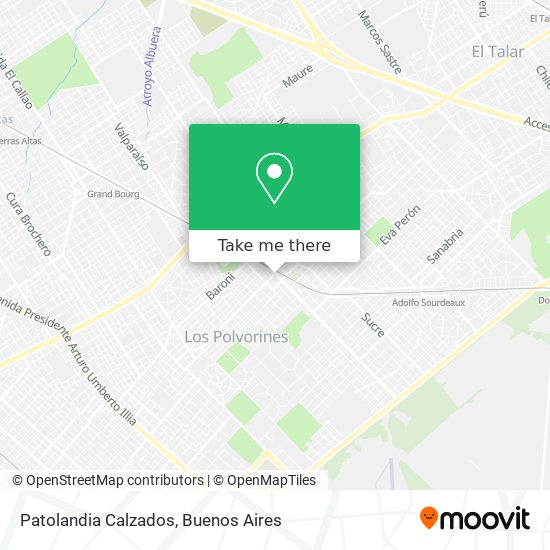Patolandia Calzados map