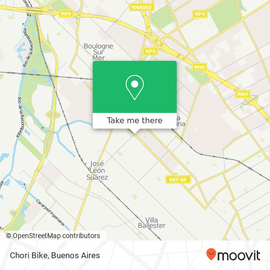 Chori Bike map