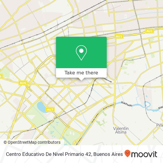 Mapa de Centro Educativo De Nivel Primario 42