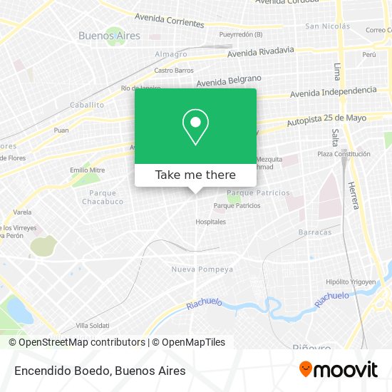 Encendido Boedo map