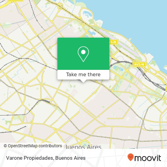 Varone Propiedades map