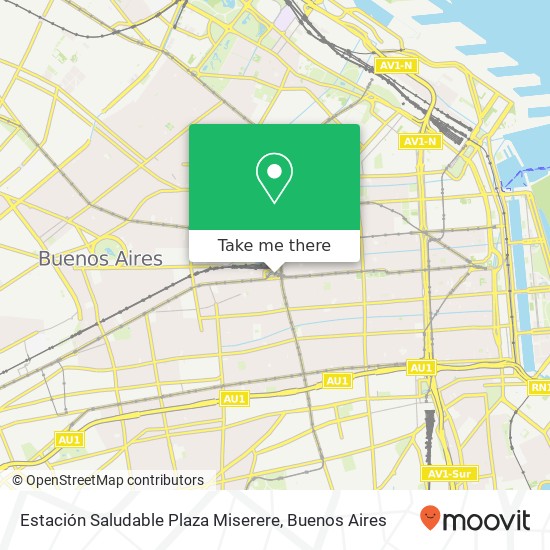 Estación Saludable Plaza Miserere map
