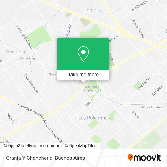 Granja Y Chanchería map