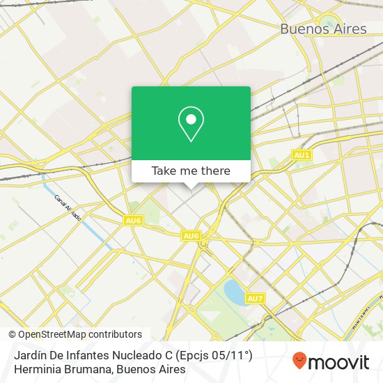 Jardín De Infantes Nucleado C (Epcjs 05 / 11°) Herminia Brumana map