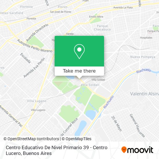 Centro Educativo De Nivel Primario 39 - Centro Lucero map