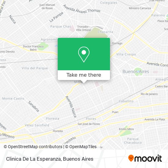 Clinica De La Esperanza map