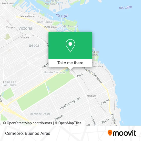 Cemepro map